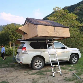

High quality fully automatic folding roof tent Outdoor travel portable car shelter canopy beach beach tent