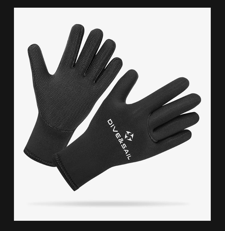 Description Picture 6 of itemWater Gloves, 3mm & 5mm Neoprene Five Finger Warm Wetsuit Winter Gloves for Scuba Diving Snorkeling Paddling Surfing  Kayaking