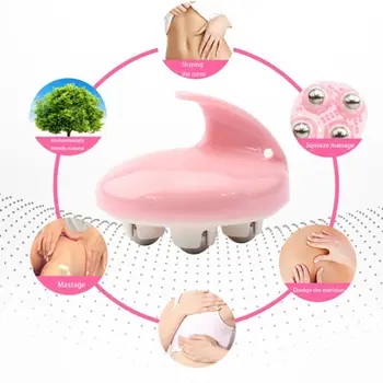 

Handheld 304 Stainless Steel Ball Beads Massager Manual Meridian Muscle Pain Relieving Pressure Roller Body Relax Massage Tools