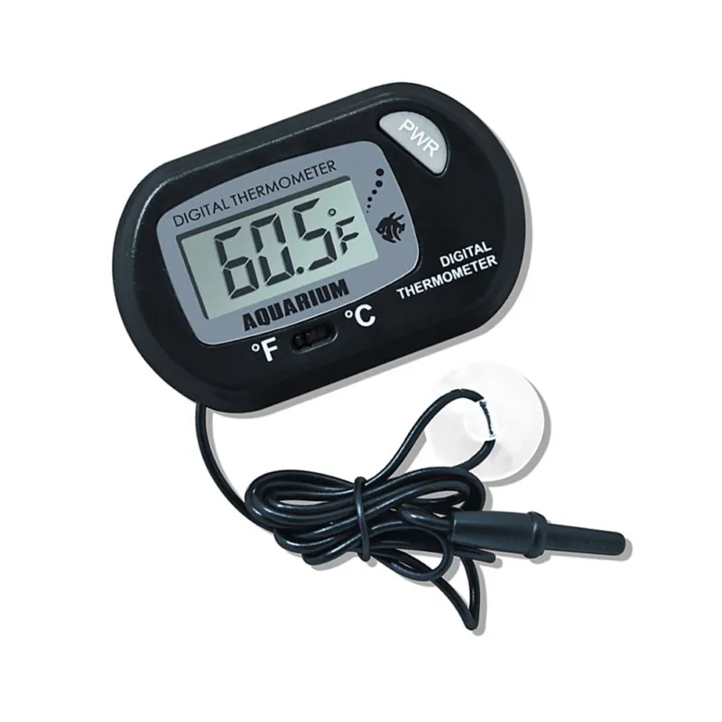 Newest Digital LCD Screen Sensor Aquarium Water Thermometer Controller Smart Temperature Fish Alarm Pet Supplies Tool Aquatic   (2)