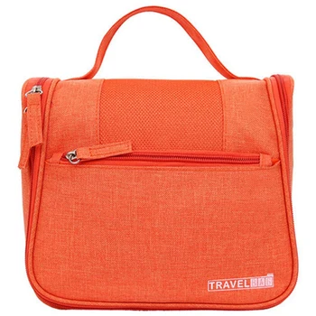 

Orange Vanity Women Men Toilet Toiletry Kit Cosmetic Makeup Make Up Bag Case for Travel Organizer Pouch