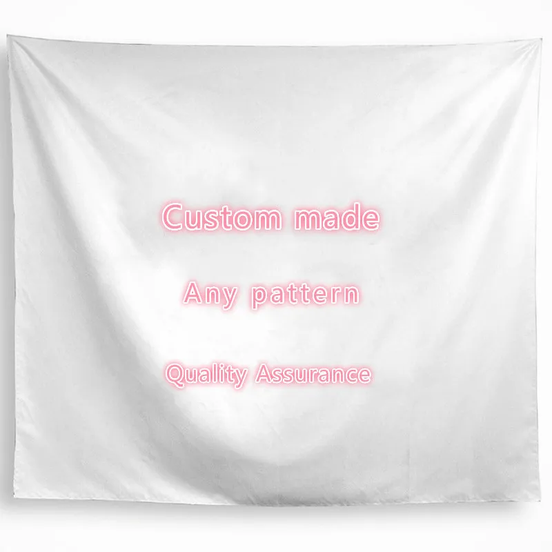 Tapiz personalizado DIY para el hogar, tapiz decorativo de piel de melocotón con impresión cuadrada, 95x73cm/150x100cm/150x130cm/200x150cm)
