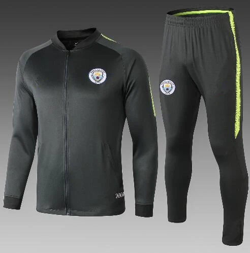 19 спортивный костюм psg bayerned real Madrides Mantel inter AC city arsenal ювентуз Юнайтед тоттенхамс молния куртка Джерси - Цвет: Фиолетовый