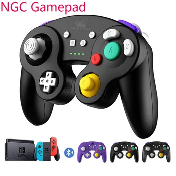 

Hot Sale Wireless Bluetooth Gamepad NGC Game Controller Portable Sensitive Gamepad For Nintendo Switch/PC/TV box/PS3/Android
