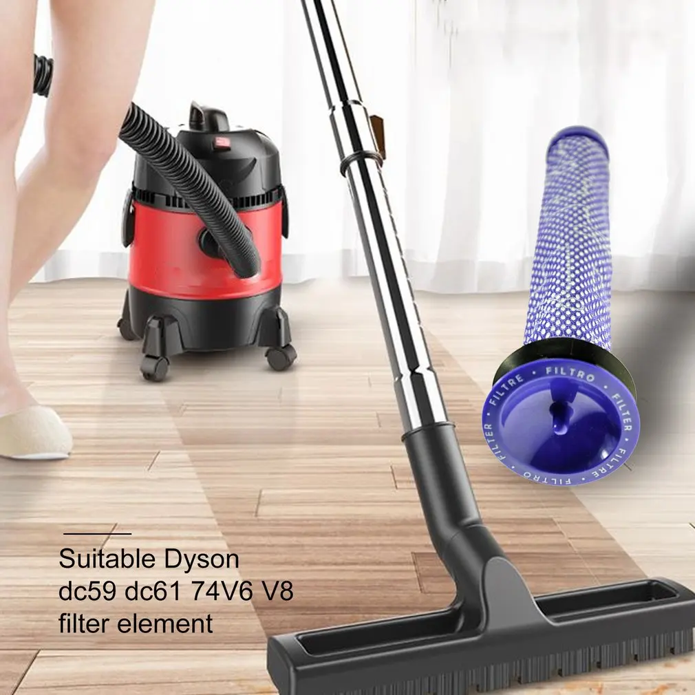 2 шт. предварительные фильтры подходит для Dyson DC58 DC59 DC61 DC62 DC74 V6 V7 V8. Сменные моющиеся наборы для пылесоса