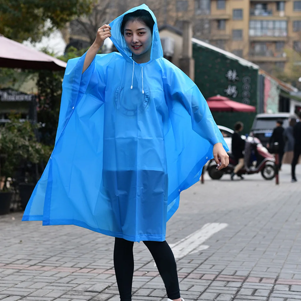 Дождевик электрический скутер EVA неодноразовая одежда для дождя для женщин и мужчин легкий дождевик
