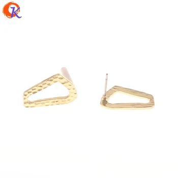 

Cordial Design 100Pcs 12*18MM Jewelry Accessories/Earring Stud/Geometry Shape/Zinc Alloy/DIY Parts/Hand Made/Earring Findings