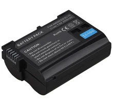 Batterij Pack Voor Nikon EN-EL15, ENEL15, EN-EL15a, ENEL15a, EN-EL15b, ENEL15b Oplaadbare Lithium Ion