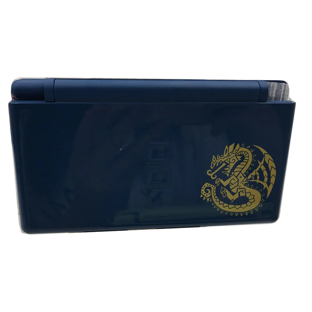 Edition полный Корпус крышка чехол замена корпуса Для nintendo DS Lite DSL NDSL для Марио китайским драконом версия - Цвет: Blue Dragon