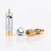 8 Pcs R1716 Nakamichi RCA Plug Audio Cable Connector 24K Glod  Plated+ shipping free +100% New ► Photo 2/6