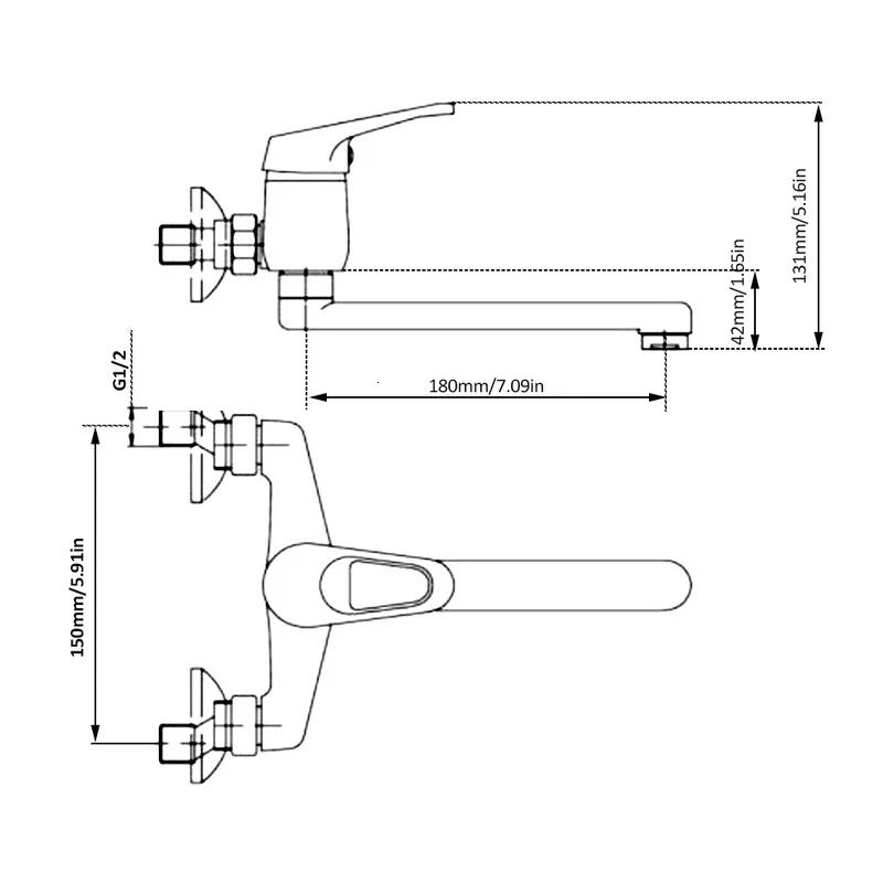 

Kitchen faucet installed in great wall copper swivel single pipe faucet hot water mixer hot water pool faucet faucet sink faucet