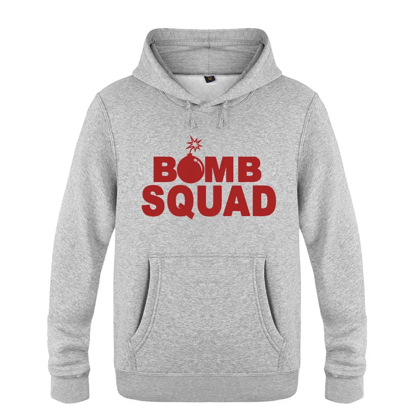 HUIY HOT Bomb Squad забавные креативные толстовки мужские мужские пуловеры флисовые толстовки с капюшоном - Цвет: HUIY HOT