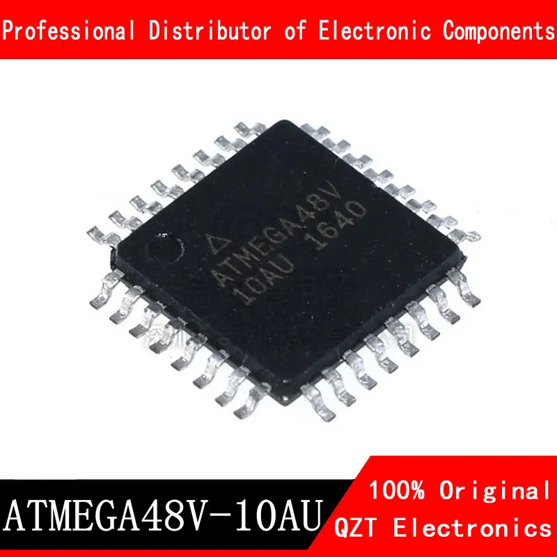 10pcs/lot ATMEGA48V-10AU ATMEGA48V ATMEGA48 QFP-32 new original In Stock