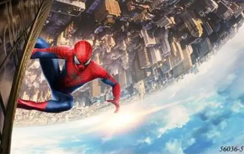 2 Пользовательские 3D обои Мстители Человек-паук Marvel детская комната спальня фон стены тематическая комната Настенные обои - Цвет: 2