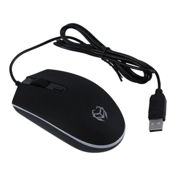 

KINGANGJIA JM610 4 Programmable Buttons USB Wired LED 2400DPI Adjustable Mouse 4 Button Macro Professional Programming Smart Mic