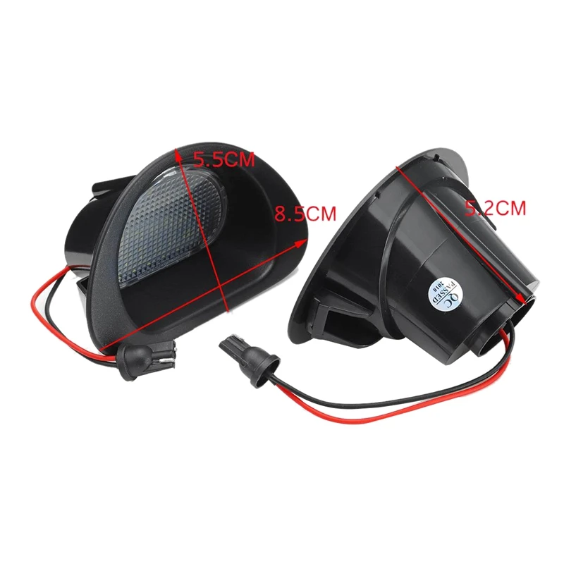 Автомобильный светодиодный светильник номерного знака 18 SMD для Citroen C1 2005-2013 peugeot 107 2005