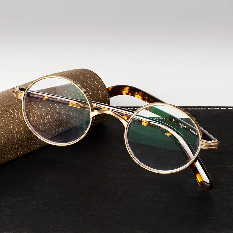Muzz Men's Full Rim Titanium Eyeglasses - Classic and Stylish – FuzWeb