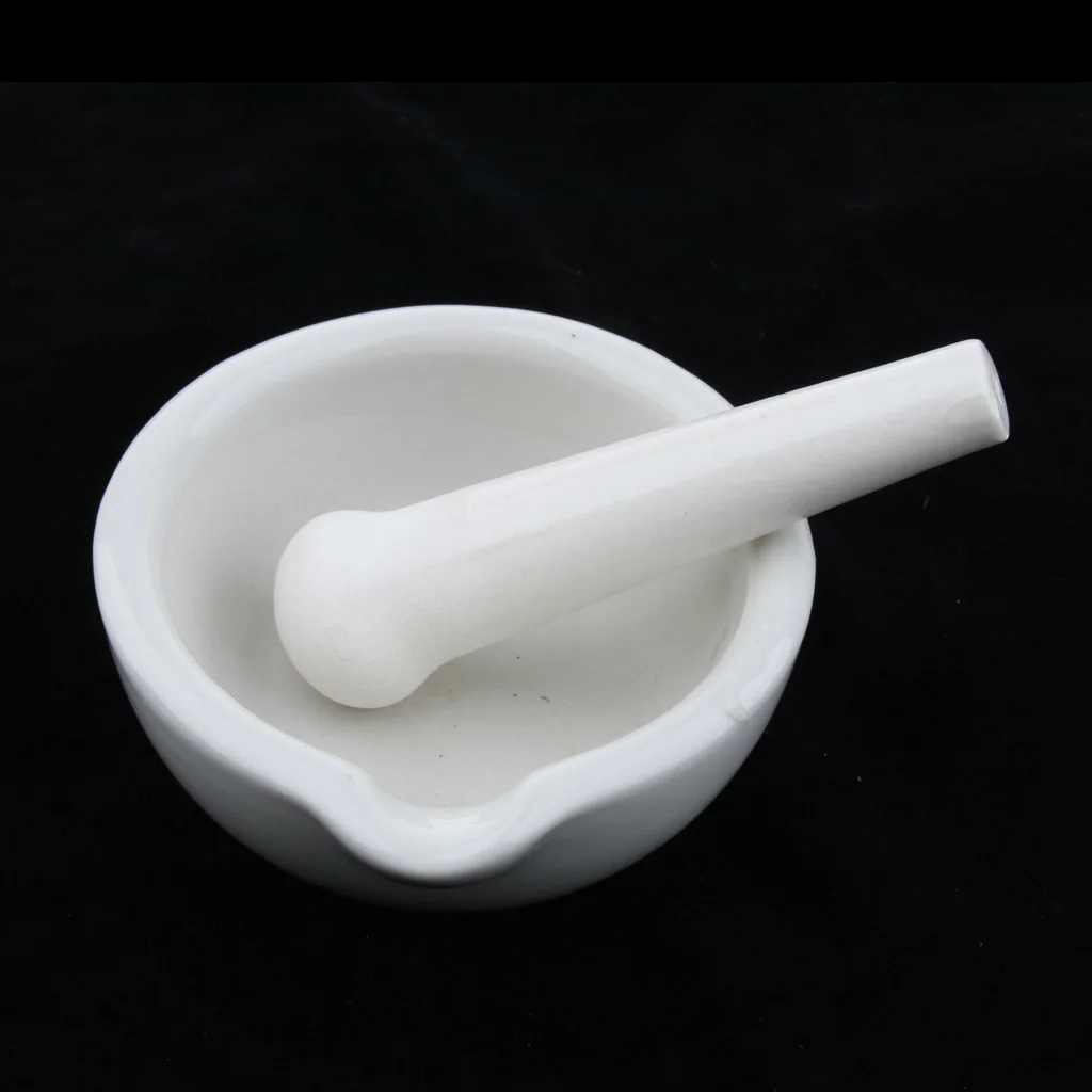 Китайская белая трава раствор пестик измельчитель для таблеток емкость для приправ шлифовальная чаша набор каменная палочка+ керамическая чаша