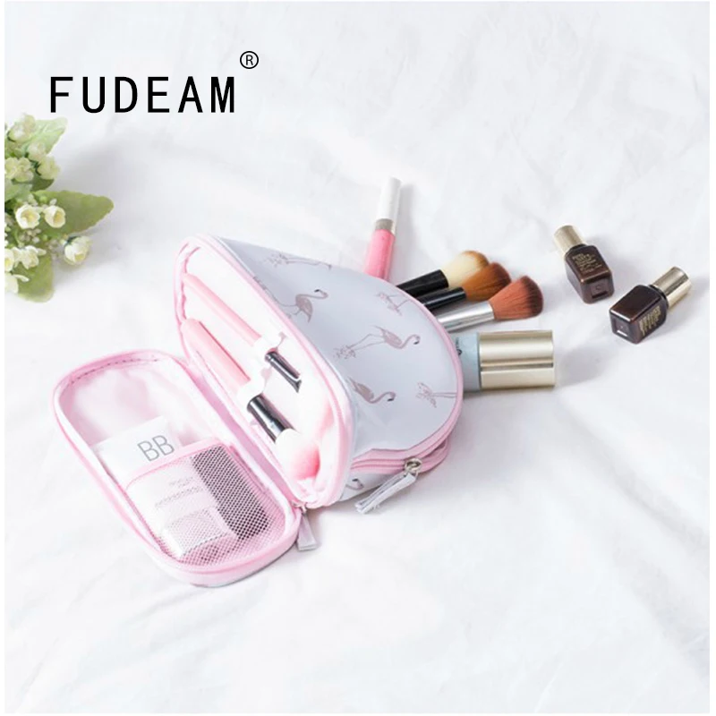 Женская сумка-Органайзер для косметики FUDEAM многофункциональная сумка из ткани