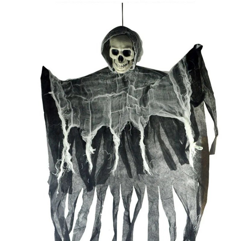 100cm skull halloween hanging ghost haunted house