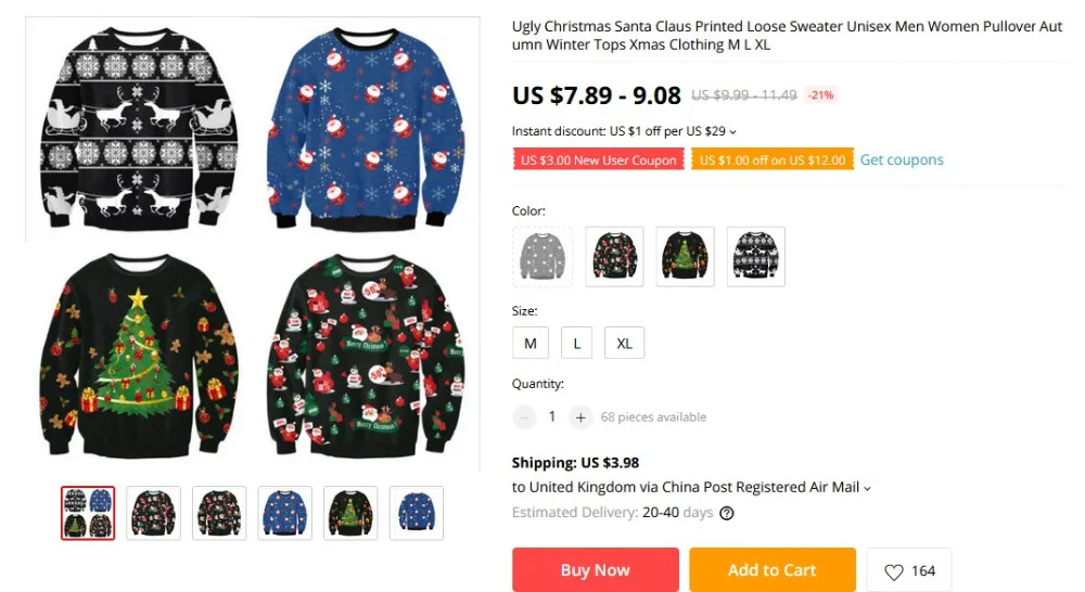 Рождественский свитер с рисунком Санта-Клауса, уродливые Рождественские свитера, Топы s m en, женские пуловеры с длинным рукавом,, праздничный свитер s m l xl