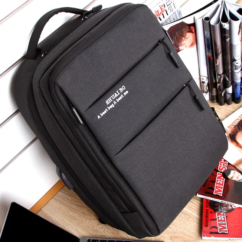 

Business Men USB Charging Backpack Multi-functional Laptop Computer Backpack