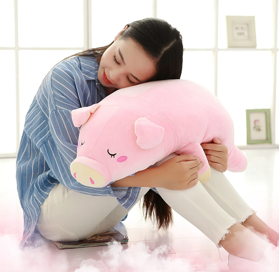 Подушка Свинья плюшевая игрушка подарок Almofada Nap сиденье Подушка пол Coussin Enfant Cojines декоративная подушка