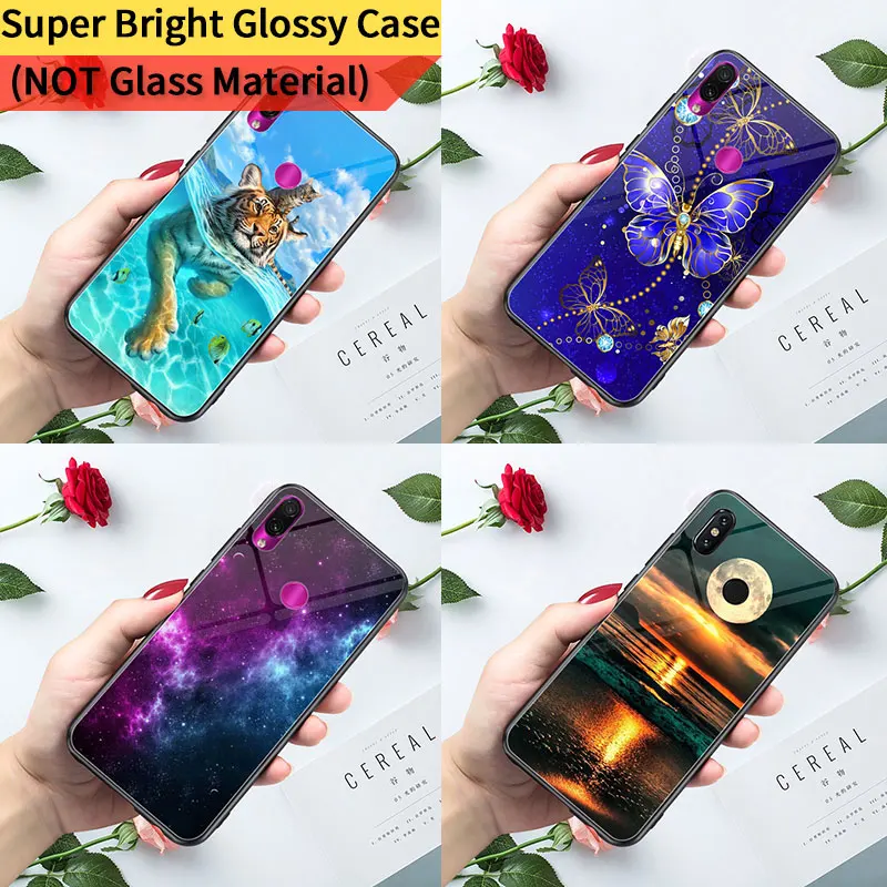 

Glossy Black Silicone Case FOR Xiaomi Redmi Note 8T 8 PRO 8 T 7 6 5A Prime Cover Animal Phone Back Redmi 5 Plus 6A 7A 8A Bumper