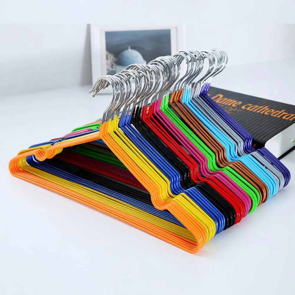 

Studyset 10Pcs Thin Nonslip Wet Dry Dual Use Clothes Hanger for Adults