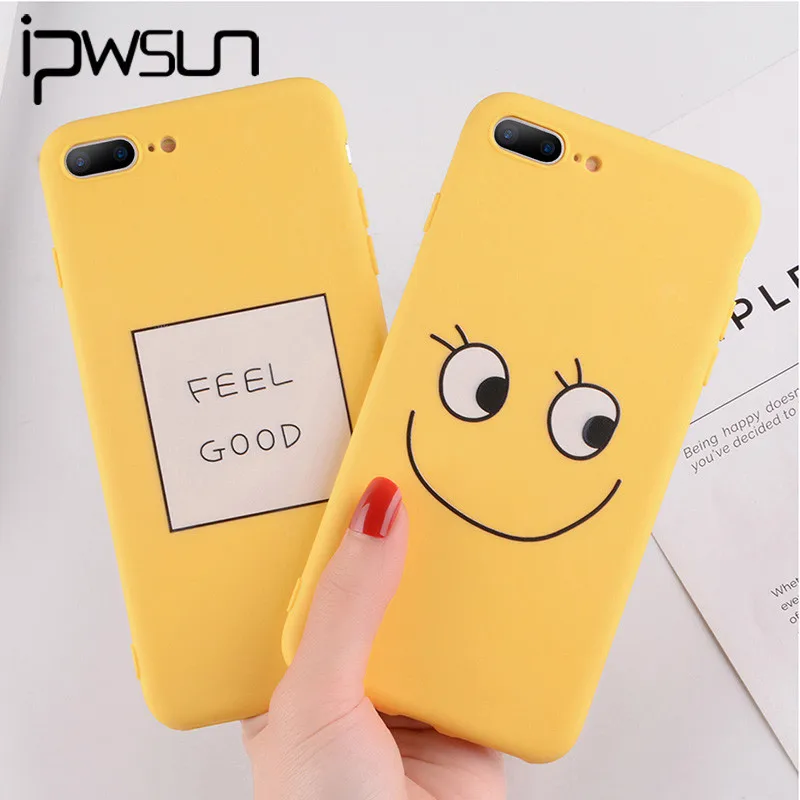 IPWSOO простой чехол для телефона с буквенным принтом iPhone 11 Pro Max X XS XR Xs Мягкий ТПУ s