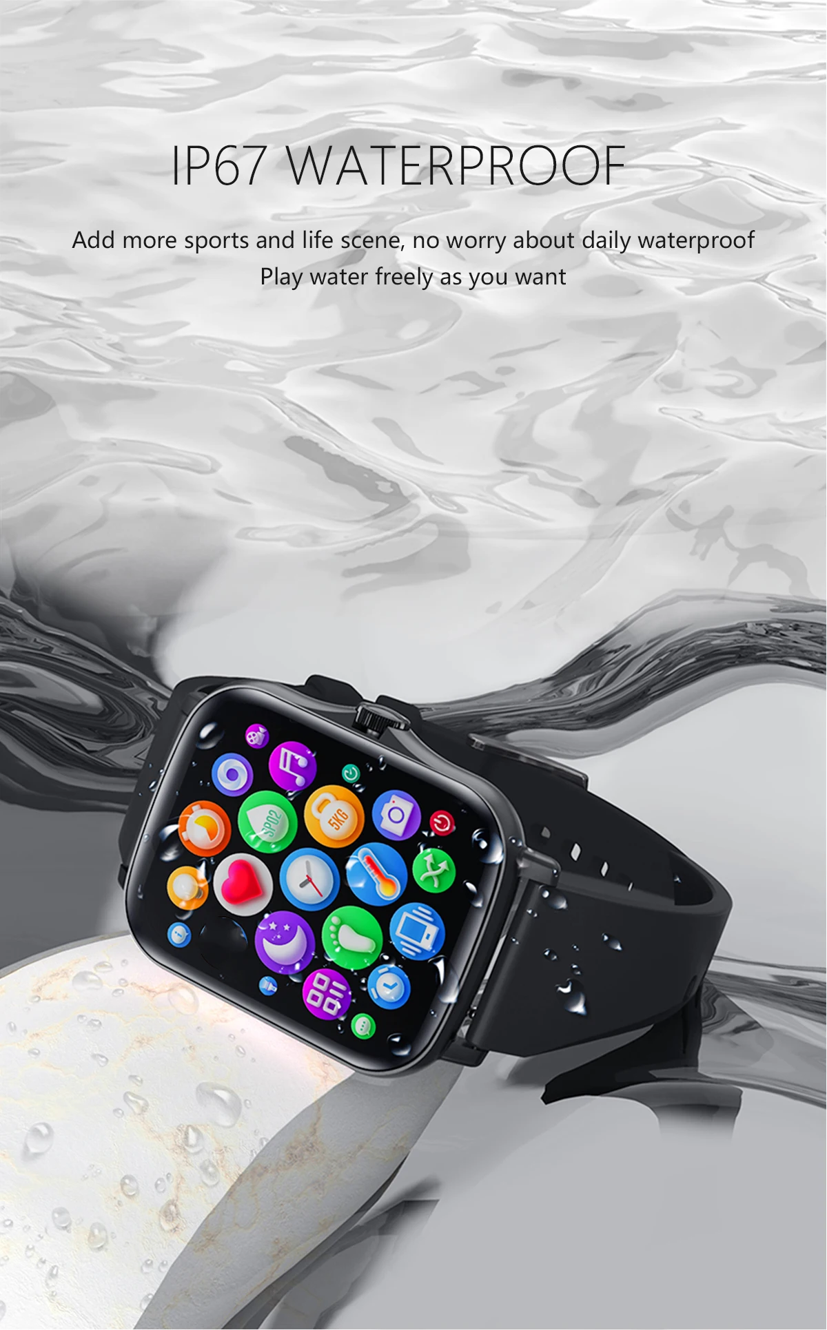 2021 Mens Smart Watch Waterproof B57 Hero Band 3 Heart Rate Blood Pressure Sprots Relogio Smartwatches Bracelet for Android IOS