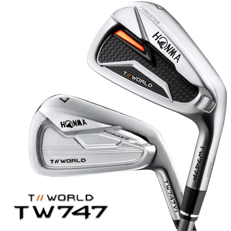 Новинка 2020 мужские клюшки для гольфа HONMA TW747VX 4 10 клюшек графитовый Вал R/S/flex и
