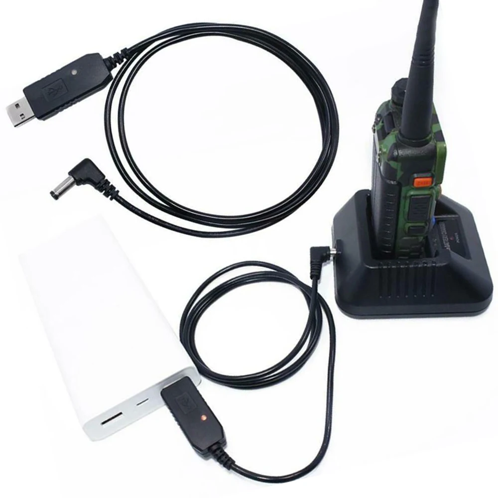 USB зарядное устройство кабель для UV5R UV82 BFF8 hp UV82 hp UV9R беспроводной рации разработан износостойкость легкий