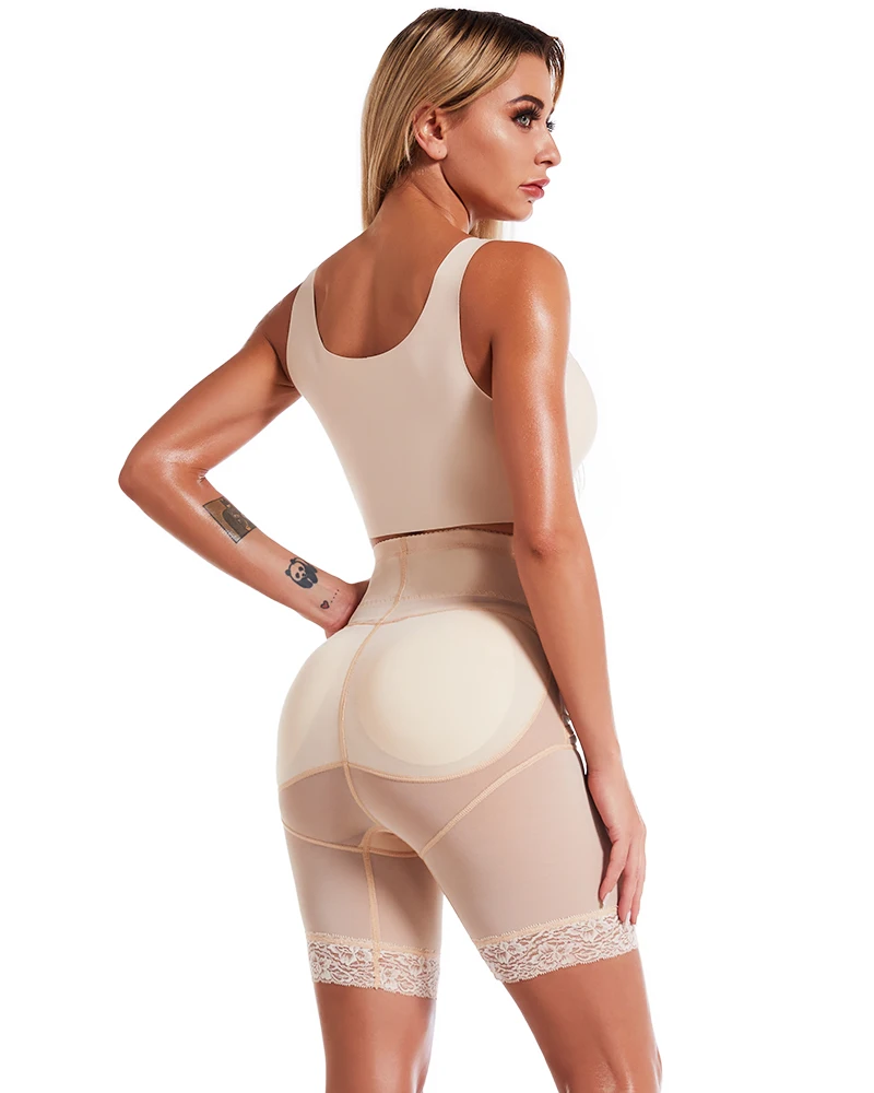 tummy tucker Velssut Women Hip Enhancer Control Panties Seamless Butt Lifter Push Up Big Fake Ass Body Shaper Mesh Body Shapewear spanx shapewear