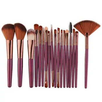 

18 Pcs Makeup Tools Set Brushes Suit Foundation Eyelid Eyeshadow