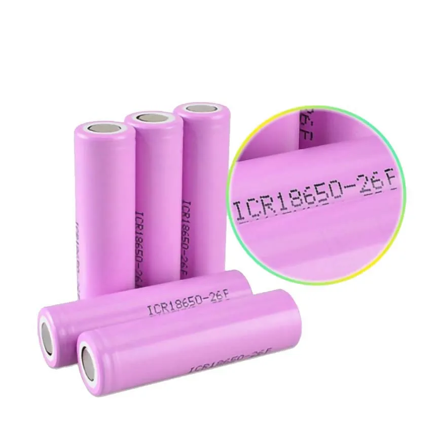 

High Quality 40Pcs 18650 Battery 3.7V 18650 2600mAh Lithium Batteria For LED/Fan/Flashlight/Laser Pointer/Power Bank And So On