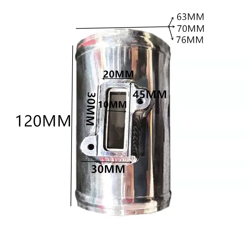 고품질 자동차 공기 유량 센서 마운트 어댑터 Toyota Mazda Subaru SUZUKl 공기 유량계 기본 도구 용 63/70/76mm MAF 미터