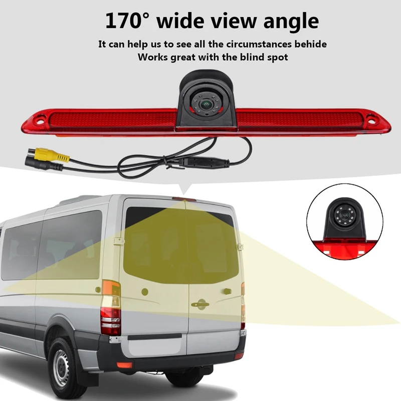 4,3 дюймовый ЖК-дисплей TFT+ камера заднего вида для Mercedes-Benz для Sprinter для Crafter 2006