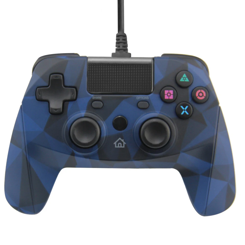 7 цветов Проводной контроллер Джойстик для SONY PS4 Геймпад для playstation 4 консоль для PS3/ПК с сенсорной панелью для Dualshock 4