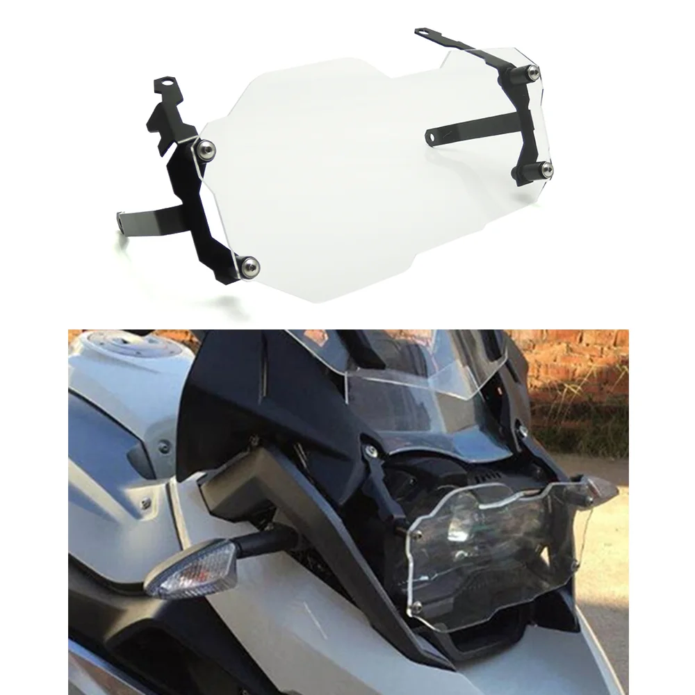 

Motorcycle Headlight Protector-Protection Guard Lens-Cover For BMW R1200GS Adv LC R1200 adventure GS Water Cooled 2013 2014-2018