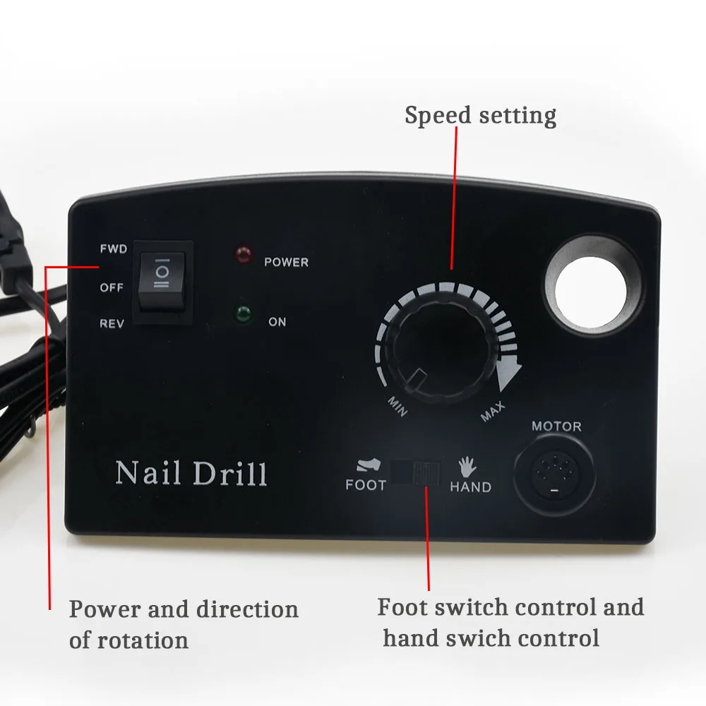 35000 об/мин дрель для ногтей, маникюрное оборудование для маникюра, педикюра, электрические пилочки для ногтей, сверло для полировки, наборы инструментов