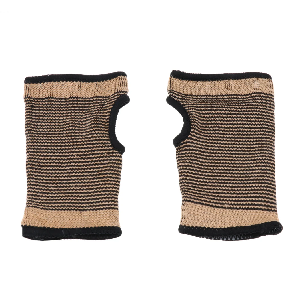 Stretchy Sports Fitness Hand Palm Wrist Guard Support Band Thumb Brace Glove