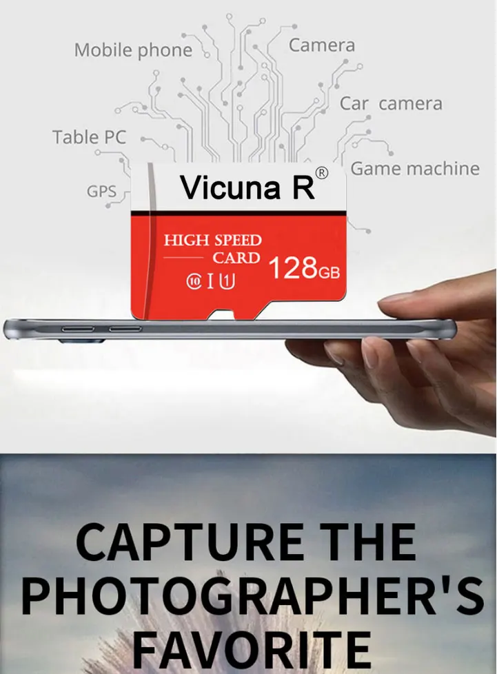 Micro card 64GB flash memory card 128GB MEMORI CARD 256GB SD CARD 32G TF card for Mobile phone audio monitoring driving recorder