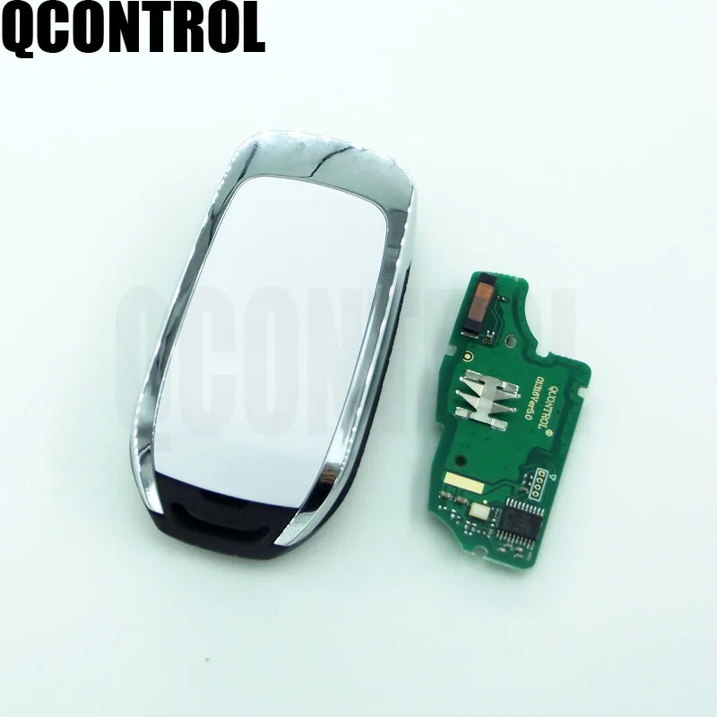 QCONTROL 3 кнопки 433 МГц флип дистанционный ключ для Renault Megane 4 Captur Kadjar символ с чипом Hitag AES 4A