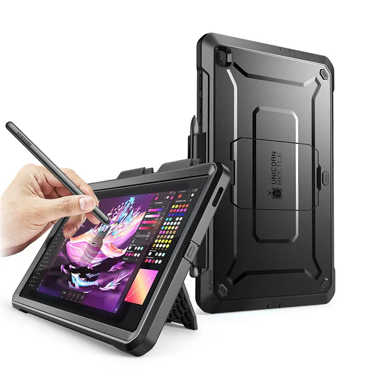 para Galaxy Tab s6 Lite Case 10.4 2023 2023 Supcase ub Pro Capa Robusta de Corpo Inteiro com Protetor de Tela Embutido e Suporte de Caneta s