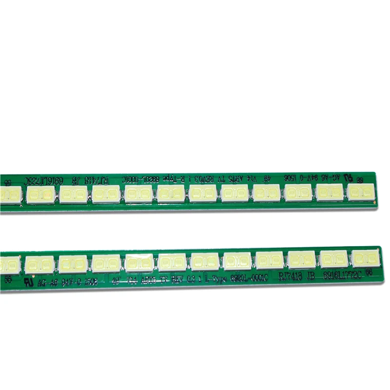 ο ŰƮ 10 PCS 66LED 535mm LED Ʈ Ʈ LG 49UF695V 6922L-0128A LC490EQE 6916l1722B 6916l1723B 49 V14 ART TV R L type