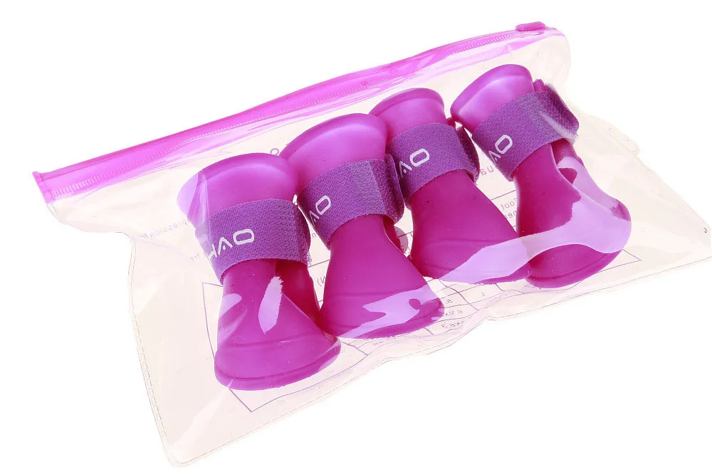 4pcs-Pet-Dog-Shoes-Waterproof-Rain-Pet-Shoes-for-Dog-Puppy-Rubber-Boots-Candy-Color-Puppy (13)
