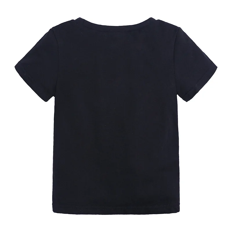 kids Sequins cotton T-shirt Boys and girls Half sleeve coat Tide fan Shirt Cartoon unicorn dinosaur summer The New