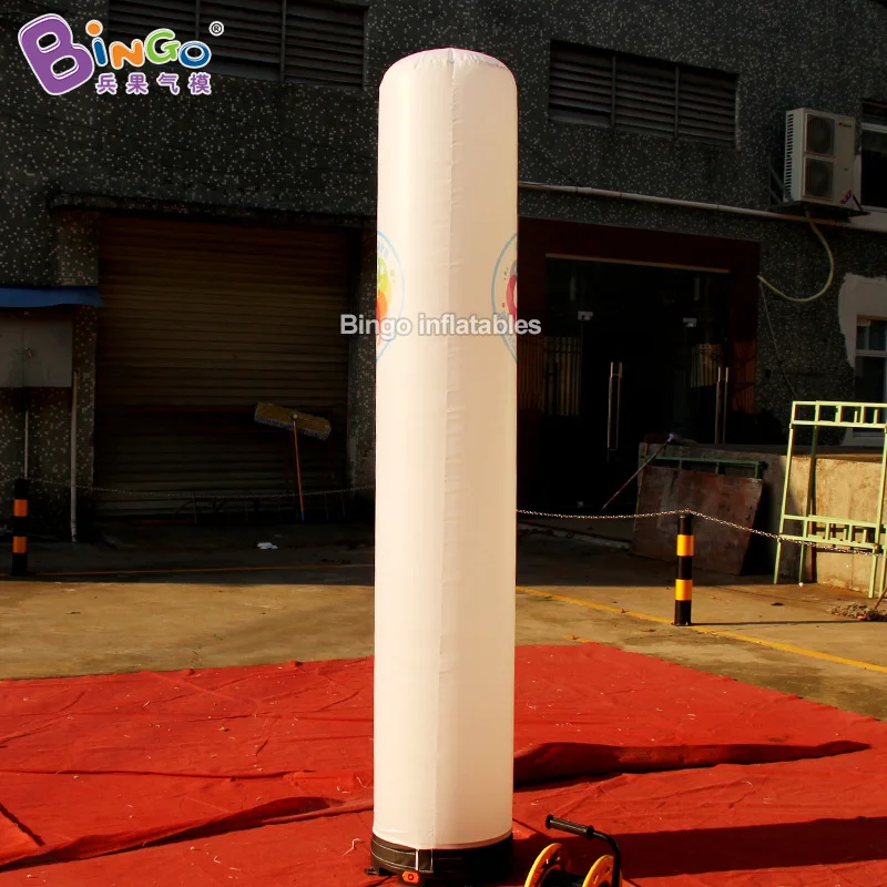 Personalized 2.5M height inflatable lighting tower / inflatable led column / inflatable advertisement column toys