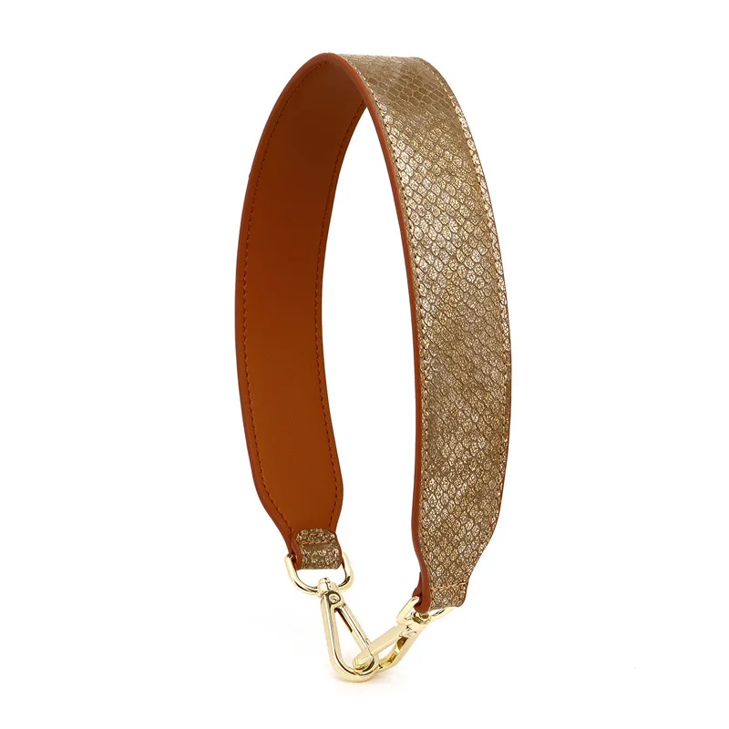 12 Shoulder strap Женская сумка на ремне из змеиной кожи, широкий плечевой ремень, роскошные ремни для сумок, новинка, повседневные аксессуары для путешествий через плечо, ремни - Color: 12 Shoulder strap